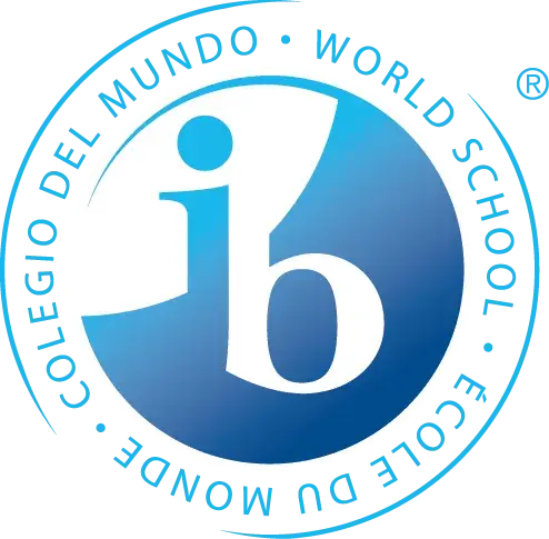 International Baccalaureate logo in blue